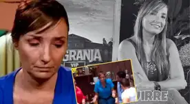 Celine Aguirre sale de 'La Granja VIP' y es llevada de emergencia a la clínica.