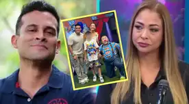 Christian Domínguez reaparece feliz celebrando cumpleaños de su hijo con Karla Tarazona tras acusación de Melanie Martínez.