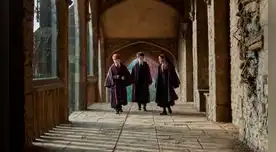 Dominic, Alastair y Arabella serán los nuevos Harry, Ron y Hermine. Foto: HBO Max