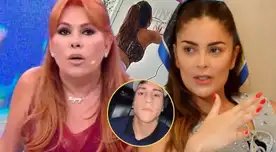 Magaly Medina cuestiona a Laura Spoya por fotografía que compartió su 'saliente'.