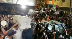 Así fue el EMOTIVO recibimiento de Manolo Rojas en Huaral: vecinos del cómico los esperaron con globos blancos y banda