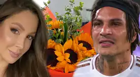Ana Paula Consorte mostró que recibió un ramo de flores. ¿Será del empresario?