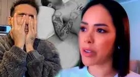 Ezio Oliva tuvo un ataque de ansiedad y Karen Schwarz corrió para socorrerlo.