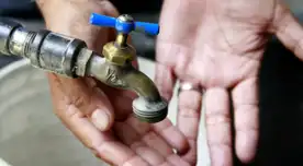 Lista completa de zonas y distritos con corte de agua por 13 horas este martes 7 de abril.