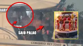 Said Palao y Mario Irivarren protagonizaron un ampay en Argentina.