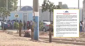 ONPE se pronuncia por retraso de apertura en locales de votación.