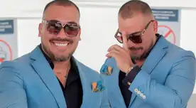 Álvaro Paz de la Barra emite su voto y usuarios lo VACILAN por su look: “Romeo Santos de Temu”