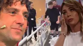 Antonio Pavón se pone a llorar al ver a su hijo caminar sin ayuda, mientras usuarios critican a Sheyla Rojas.