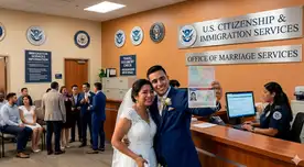 Esto se sabe sobre el matrimonio entre un ciudadano y una persona con visa de turista.