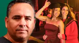 Melissa Loza se mostró emocionadas por su primogénita.