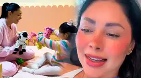 Pamela Franco se muestra orgullosa de su hija.