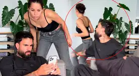 Gino Assereto y su hija graban peculiar video.