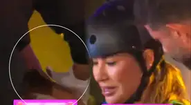 Pamela López sufre FUERTE CAÍDA en 'La Granja VIP' y paramédicos la auxilian: "No podía ni pisar..."