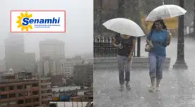Senamhi activa alerta amarilla en 11 regiones: lluvias, tormentas y fuertes vientos desde mañana.