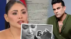 Pamela Franco tuvo FUERTE discusión con Christian Domínguez por llamada en canal de TV al enterarse que le mandó carta notarial.