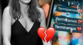 Actriz sufre crisis tras recibir mensaje de su esposo terminándola