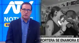 Noticiero de ATV lanza 'AMPAY' de su reportera con hombre en plena cobertura del 'Mundialito': "Un romance espontáneo" Noticiero de ATV lanza 'AMPAY' de su reportera con hombre en plena cobertura del 'Mundialito': "Un romance espontáneo"