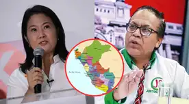 5 regiones del Norte votan por Keiko Fujimori y 3 del Sur por Roberto Sánchez: conoce el avance.