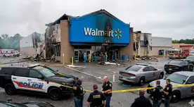 Incendio dentro del Walmart dejó a dos personas heridas en Pensilvania.