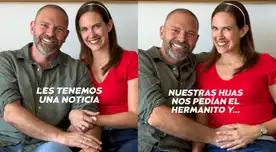 Emilia Drago y Diego Lombardi presentan al nuevo integrante de su familia.
