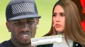 Jefferson Farfán revela por qué bajó la pensión de su hija a Darinka Ramírez.