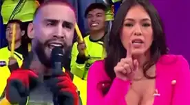 Jota Benz se molesta por cuestionamientos de Jazmín Pinedo. Jota Benz se molesta por cuestionamientos de Jazmín Pinedo.