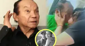 Melcochita feliz con su enfermera de 22 años