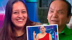 Melcochita se equivocó en plena entrevista y llamó Monserrat a su actual pareja.