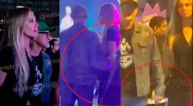 Laura Huarcayo y Carlos Alcántara son captados juntos en concierto