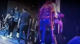 Sebastián Palma protagonizó lamentable incidente en concierto.