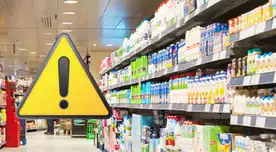 Supermercados exigen el RETIRO URGENTE de famosa marca de LECHE por grave peligro a la salud.