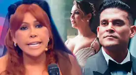 Magaly Medina reacciona ante supuesto ampay de Christian Domínguez.