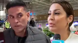 Christian Domínguez y Karla Tarazona rompen su silencio tras su boda.
