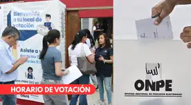 Conoce el horario oficial de la ONPE para la segunda vuelta del 7 de junio.