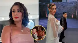Karla Tarazona se muestra MOLESTA por la parodia de su BODA.