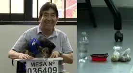 Ciudadano llega a votar con su perrita y termina como miembro de mesa por falta de titulares: “Falta el deber cívico”