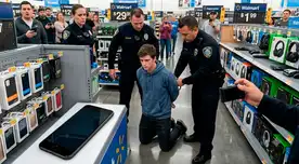 Adolescente es arrestado por una incómoda situación en Walmart.