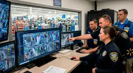 Dos adolescentes casi generan TERRIBLE ACCIDENTE dentro de un Walmart.