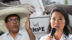 Así quedó el voto extranjero 2026 entre Keiko Fujimori y Roberto Sánchez.