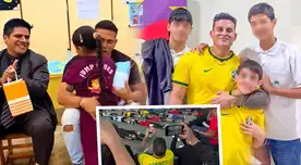 Christian Domínguez es SORPRENDIDO por los hijos de Karla Tarazona y su hija con Pamela Franco por el Día del Padre: "Los amo..."