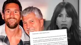 Periodista anuncia EN VIVO la muerte del padre de Lionel Messi y familia de futbolista explota.