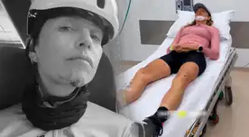 Anna Carina Copello se sincera sobre su accidente.