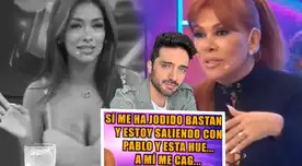 Magaly Medina ENCARA en vivo a Shirley Arica por carta notarial y la desmiente con AUDIOS sobre beso con su expareja