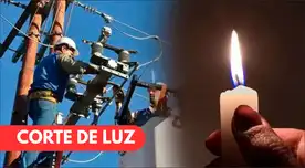 Corte de luz este 25 y 26 de junio en distritos de Lima y Callao.