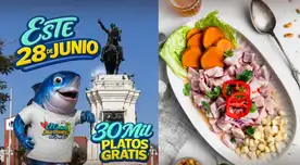 Esta ciudad entregará más de 20 mil platos de CEVICHE GRATIS este domingo 28 de junio.