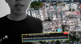 Niño sorprende con predicción antes de terremotos en Venezuela