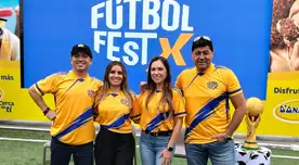 Fiorella Retiz y el Checho Ibarra unidos por el fútbol Fiorella Retiz y el Checho Ibarra unidos por el fútbol