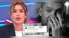 Milett Figueroa hace TREMENDO DESPLANTE a Marcelo Tinelli tras amoroso mensaje
