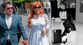 Magaly Medina se va de viaje con Alfredo Zambrano.