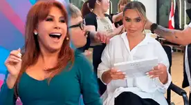 Ethel Pozo se echa AGUA BENDITA para su entrevista con Magaly Medina y afirma: "Voy directo a la boca del lobo"